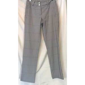 NWOT Nike Golf Tour Performance  Plaid Golf Pants women size 0, waist 28